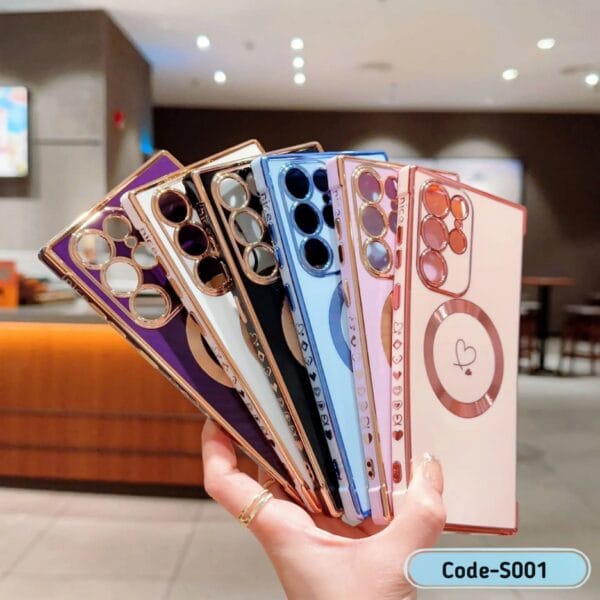 ​Electroplated Magnetic Charging Case for iPhone Slim & Stylish | S001 - Image 3