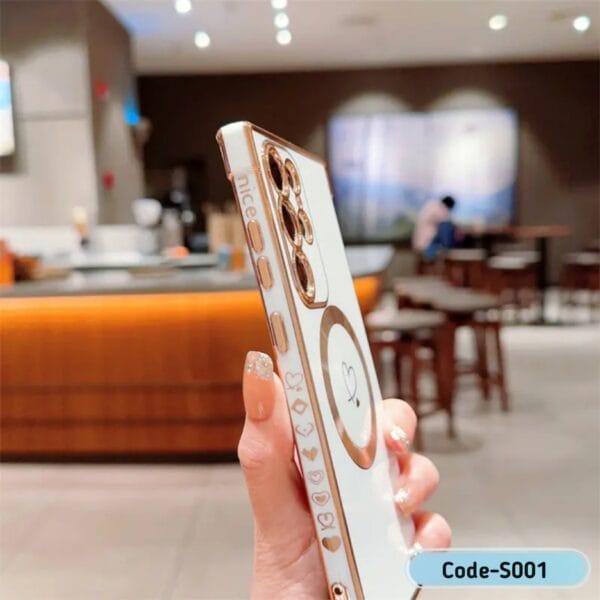 ​Electroplated Magnetic Charging Case for iPhone Slim & Stylish | S001 - Image 5