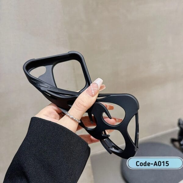 Flame Pattern 3D Texture Cooling Phone Case for I Phone | A015 - Image 3