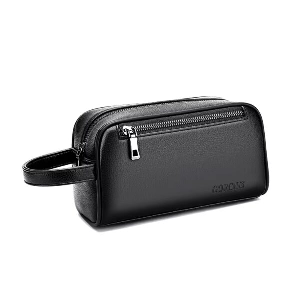 Password Lock Anti Pu Leather Bag Large Capacity Business Hand Bag For Men