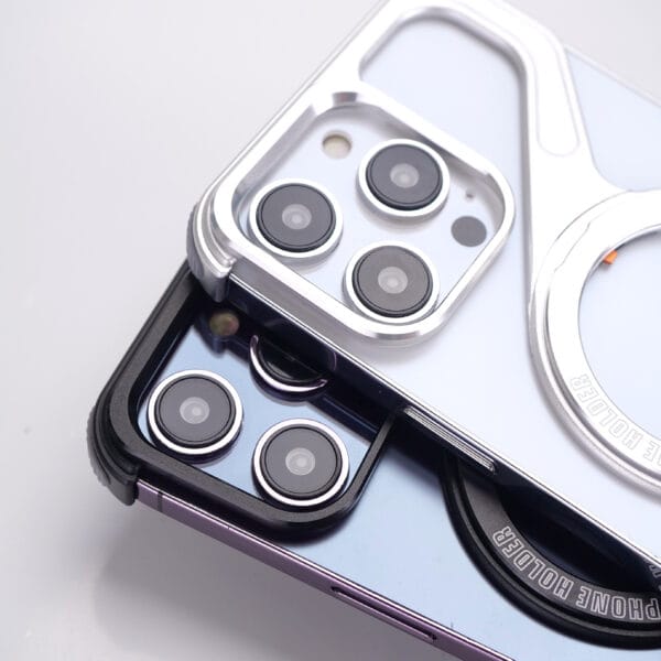 Z-Type Aluminum Magnetic Premium iPhone Case – Sleek & Functional - A040 - Image 5