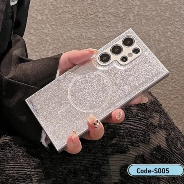 Luxury Magnetic Leather Case Slim & Shockproof For Samsung | S005 - Image 4
