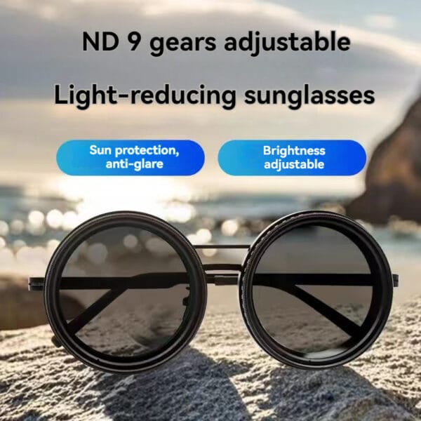 Unisex UV400 Adjustable Sunglasses Trendy Fashion Shades 1-9 Gears | SG001 - Image 7