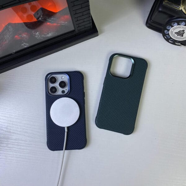 Carbon Fiber Texture iPhone Case – Sleek & Protective - A038 - Image 5