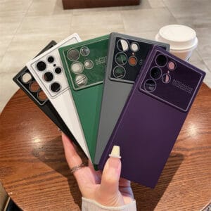 Electroplated Soft TPU Liquid Silicone Phone Case – S012