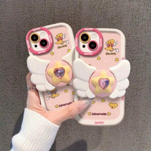 Angel Wings TPU Phone Case – Shockproof & Stylish - A054