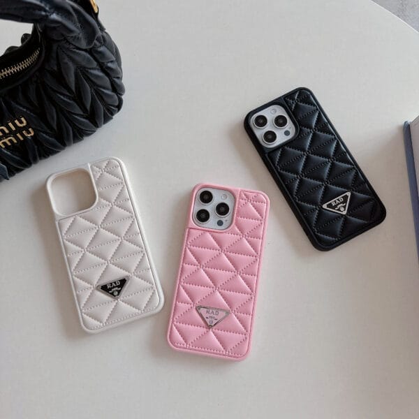 Urban Style Luxury Leather iPhone Case – Designer Elegance & Protection - A045 - Image 3