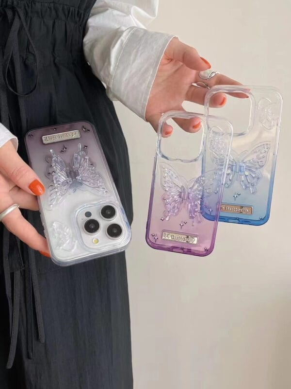 3D Sparkling Gradient iPhone Case – A049 - Image 6