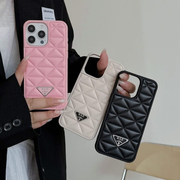 Urban Style Luxury Leather iPhone Case – Designer Elegance & Protection - A045