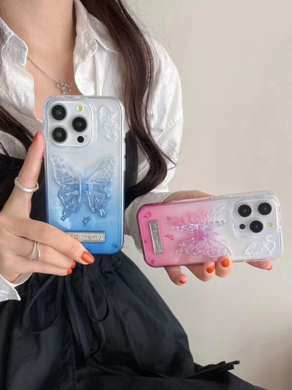 3D Sparkling Gradient iPhone Case – A049 - Image 2