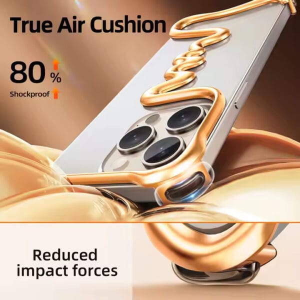Frameless Aluminum Metal iPhone Case – Sleek & Durable - A051 - Image 8