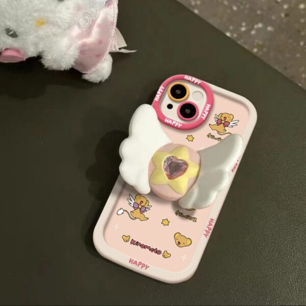 Angel Wings TPU Phone Case – Shockproof & Stylish - A054 - Image 3