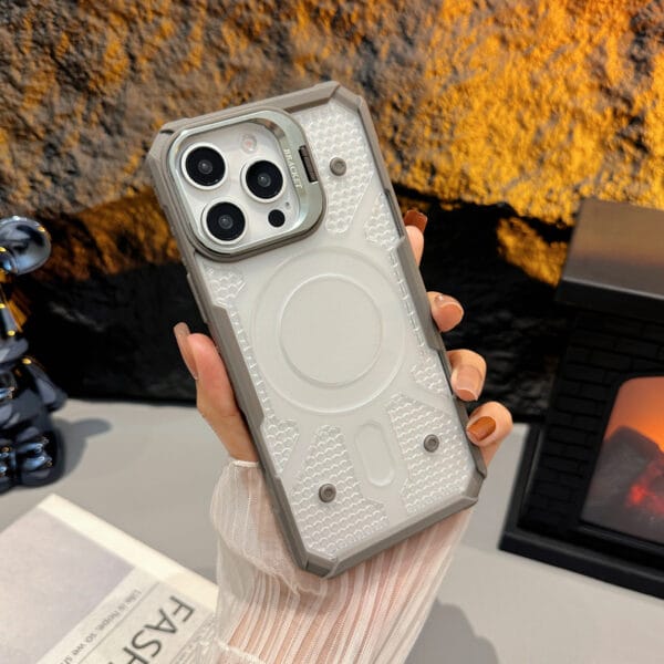 2025 Luxury iPhone Case – Rugged Protection with Camera Holder - A044 - Image 4