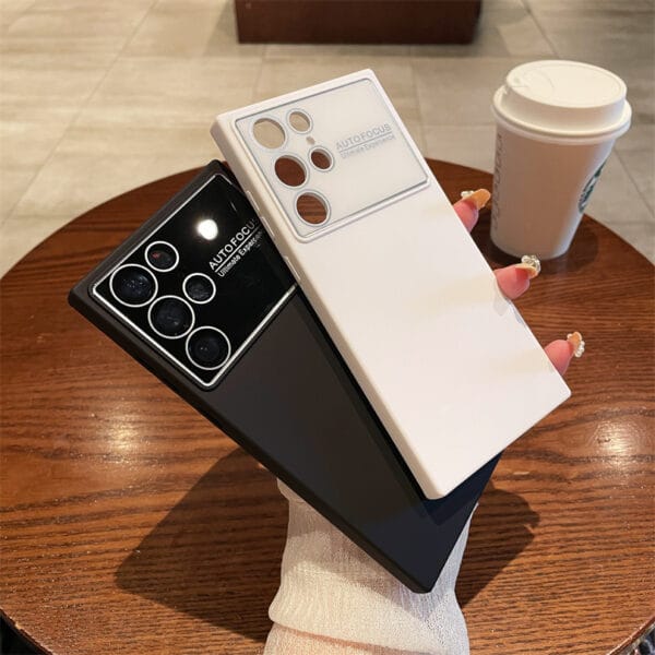 Electroplated Soft TPU Liquid Silicone Phone Case – S012 - Image 3