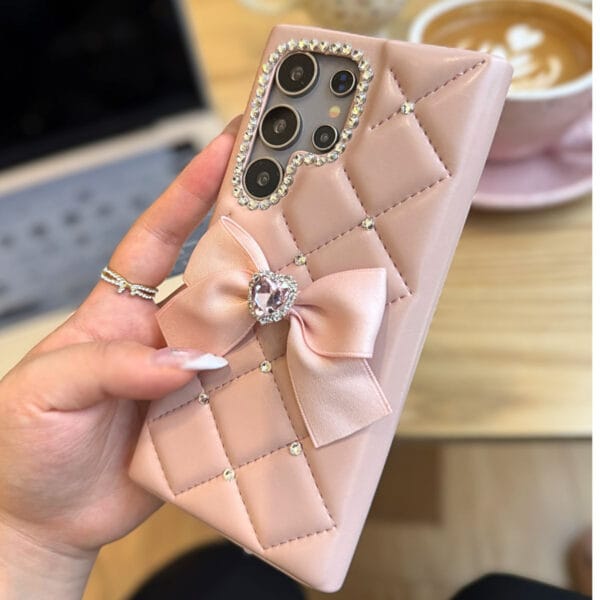 Luxury Designer PU Leather Phone Case - S014 - Image 4