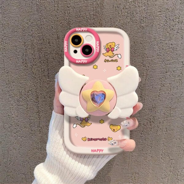 Angel Wings TPU Phone Case – Shockproof & Stylish - A054 - Image 4