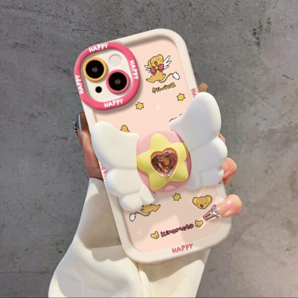 Angel Wings TPU Phone Case – Shockproof & Stylish - A054 - Image 5